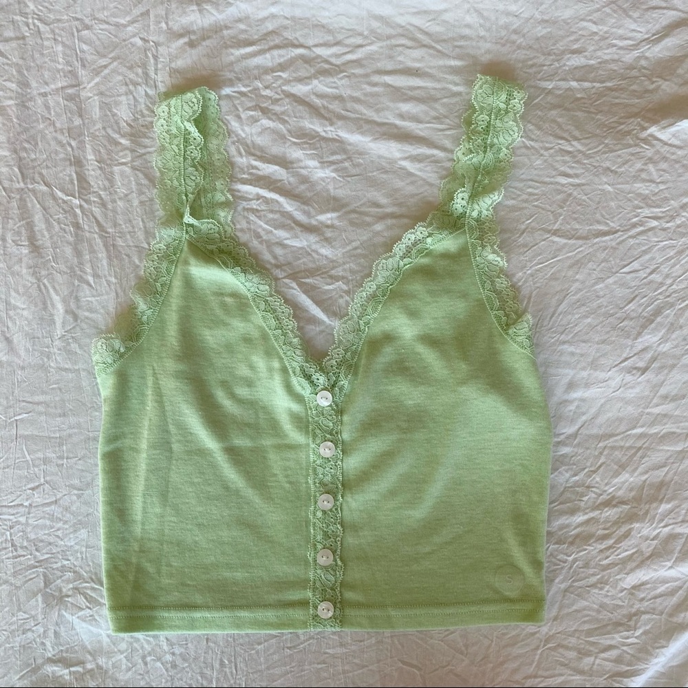 pacsun lace trim tank top!!!